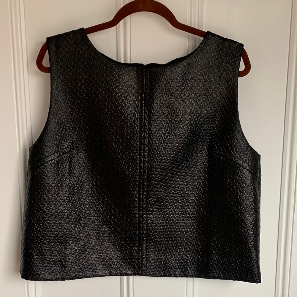 Banana Republic Leather Top